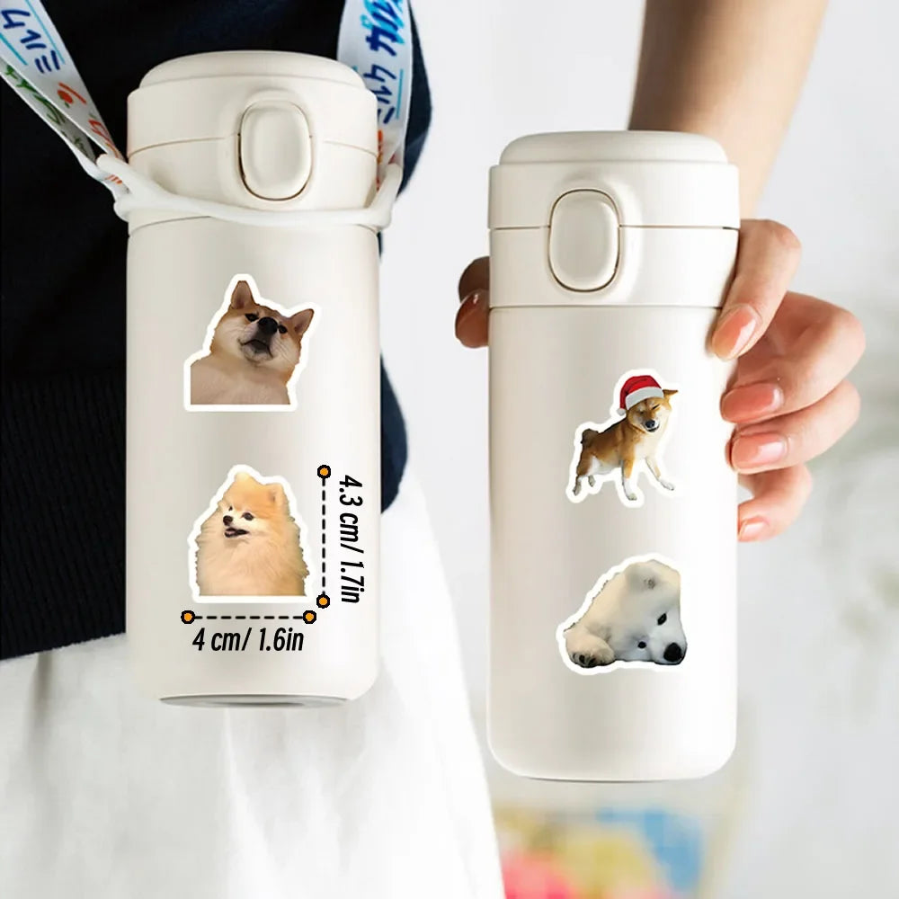 10/50/100pcs cute and Funny Dog Stickers